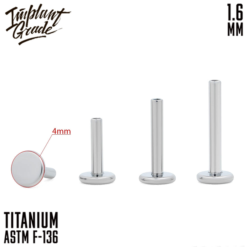 Labret post 1.6 (14 G)