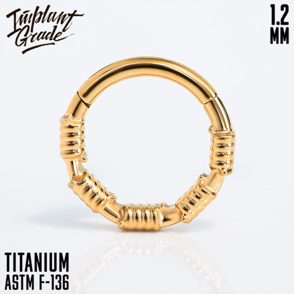 Wire Hinged Segment Ring 1.2 (16 G)