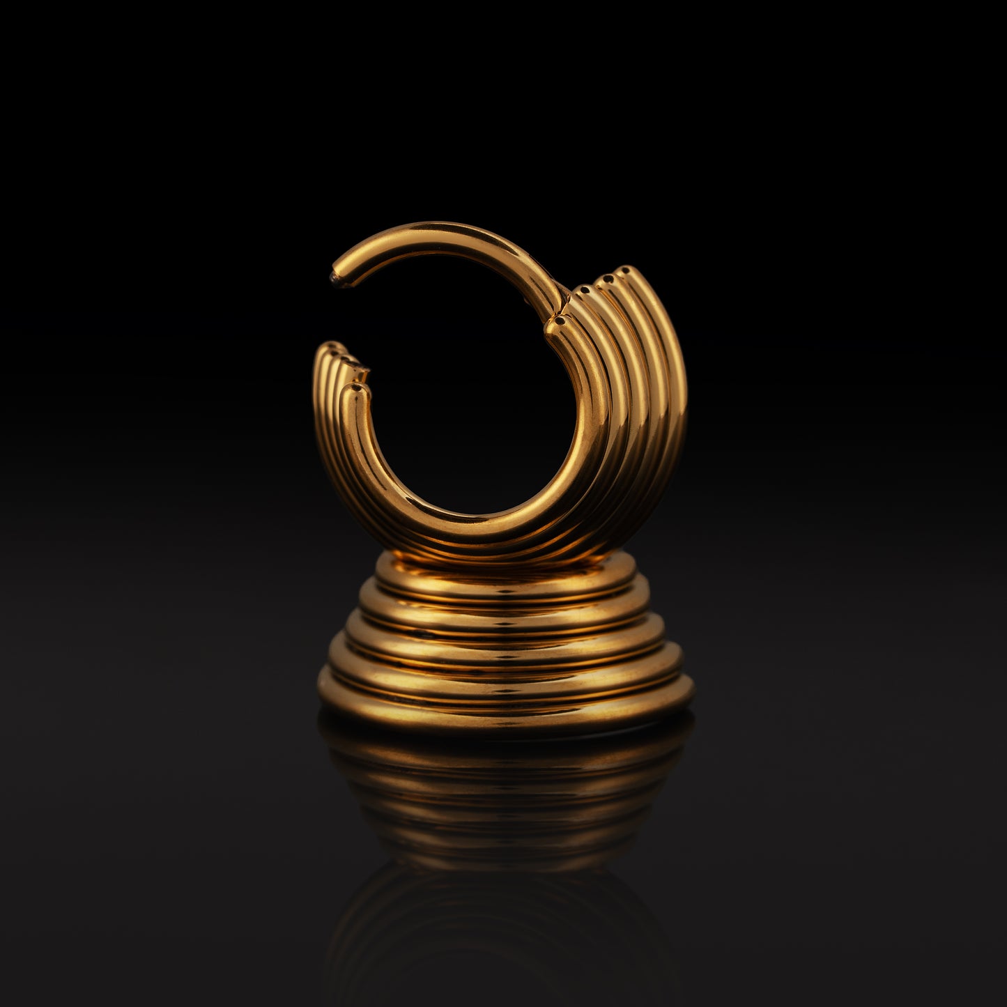 Gold Five Ring Clicker 1.2 (16 G)