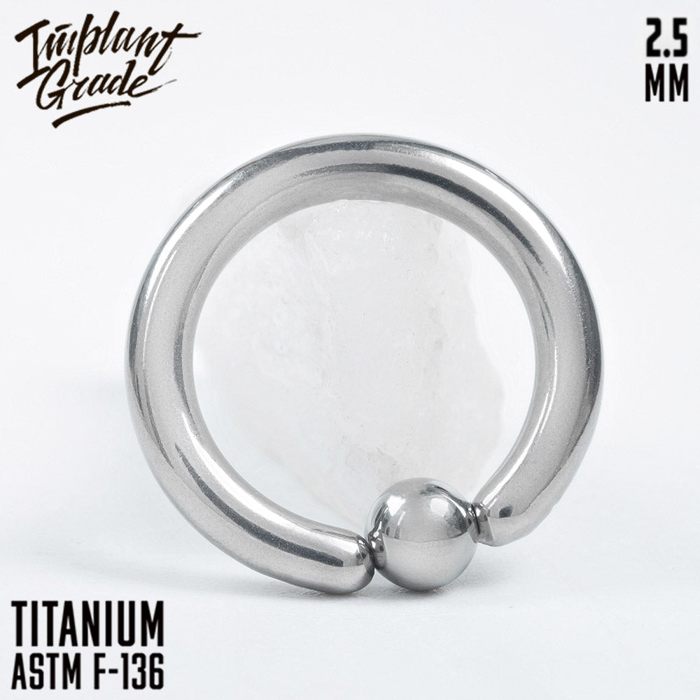 Captive Bead Ring 2.5 mm (10 G)