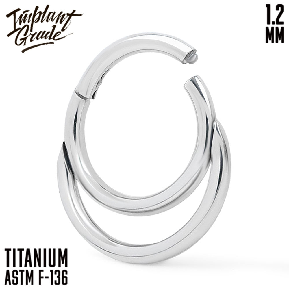 Duo Hinged Segment Ring 1.2 (16 G)
