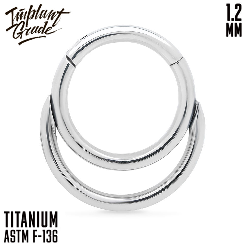 Duo Hinged Segment Ring 1.2 (16 G)