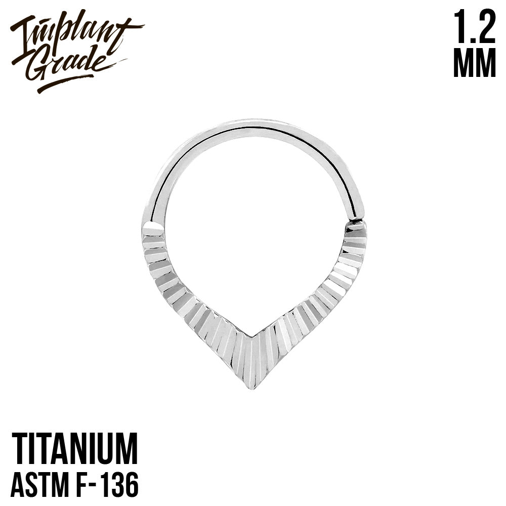 Geometry Drop Hinged Segment Ring 1.2 (16 G)