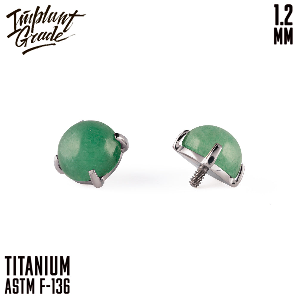 Hemi Green Aventurine top 1.2