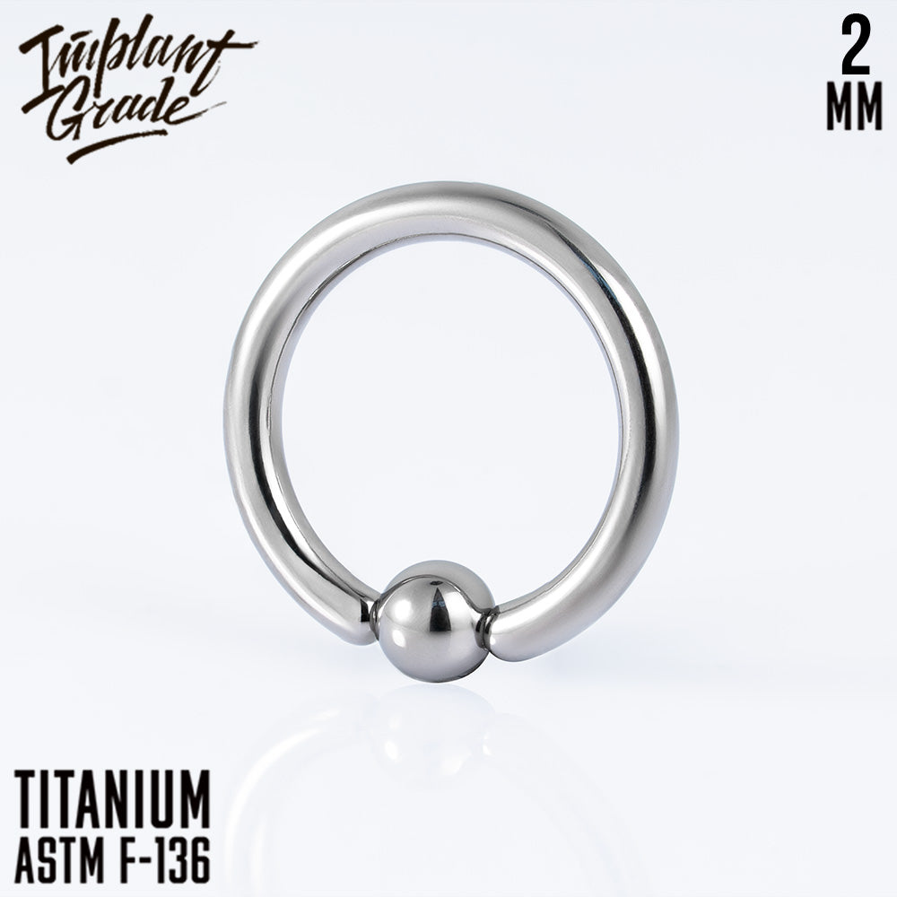 Captive Bead Ring 2 mm (12 G)