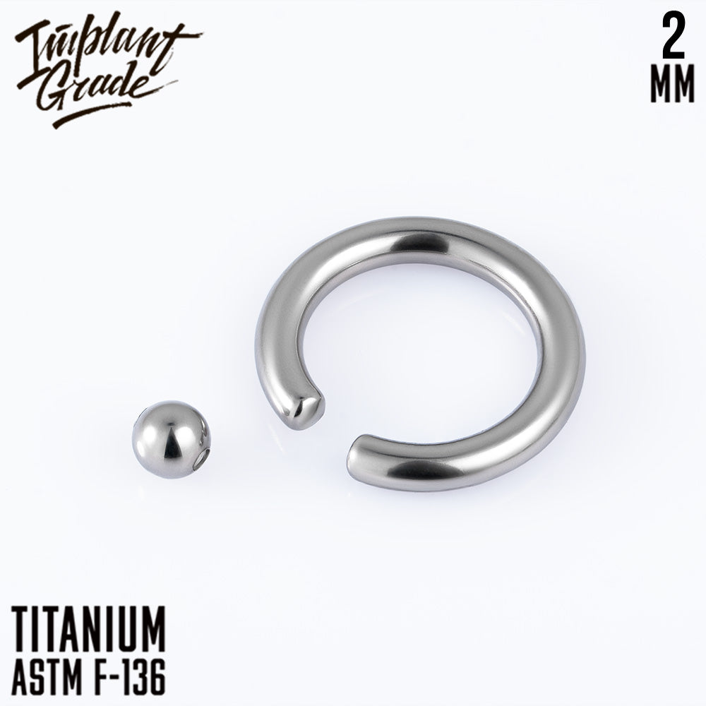Captive Bead Ring 2 mm (12 G)