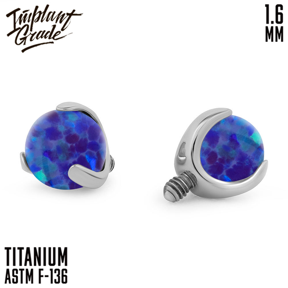 52 three prong set opal ball top 1.6