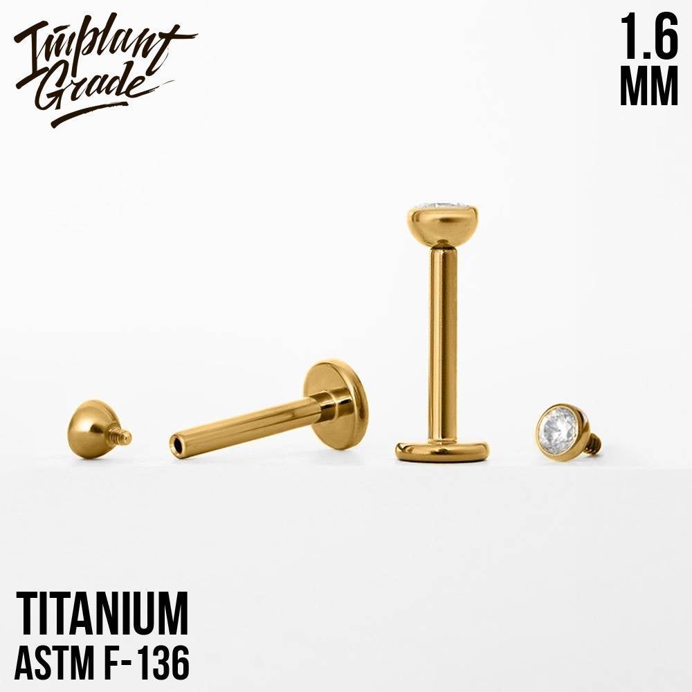 Labret Gold Classic 1.6 (14 G)