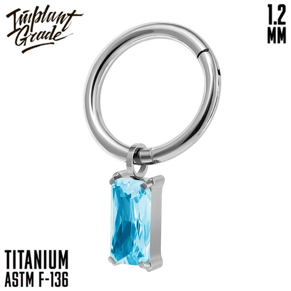 Square Hinged Segment Ring 1.2 (16 G)
