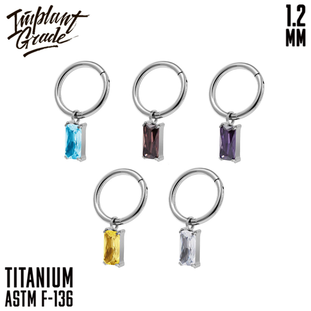 Square Hinged Segment Ring 1.2 (16 G)