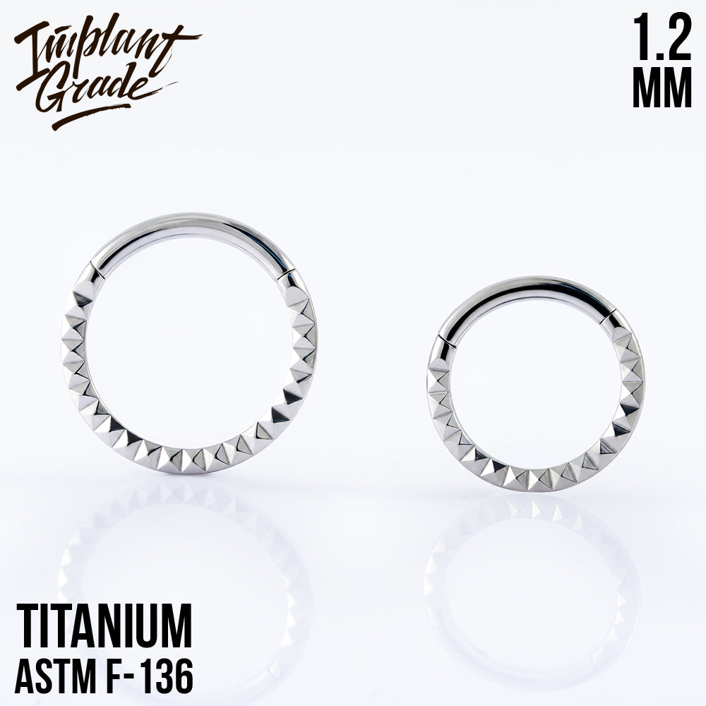 Geometry Side Hinged Segment Ring 1.2 (16 G)