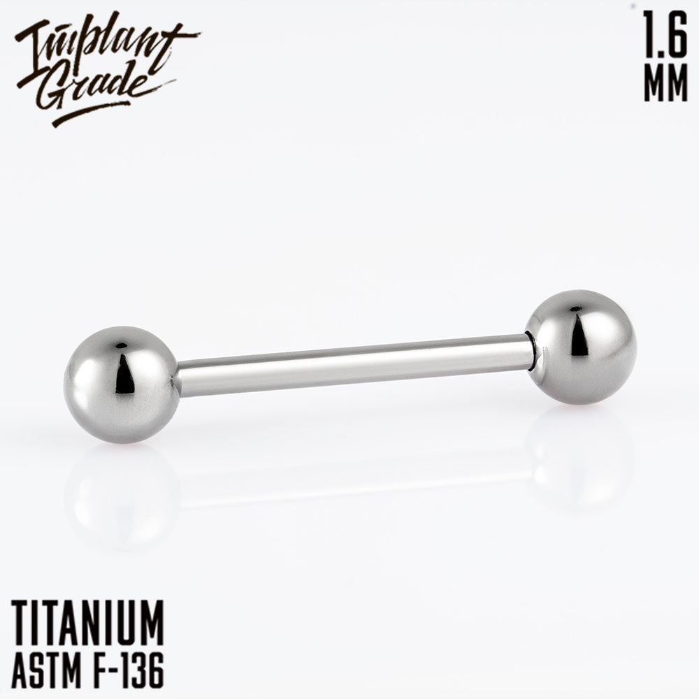 Bar 1.6 (14 G) balls 5 mm