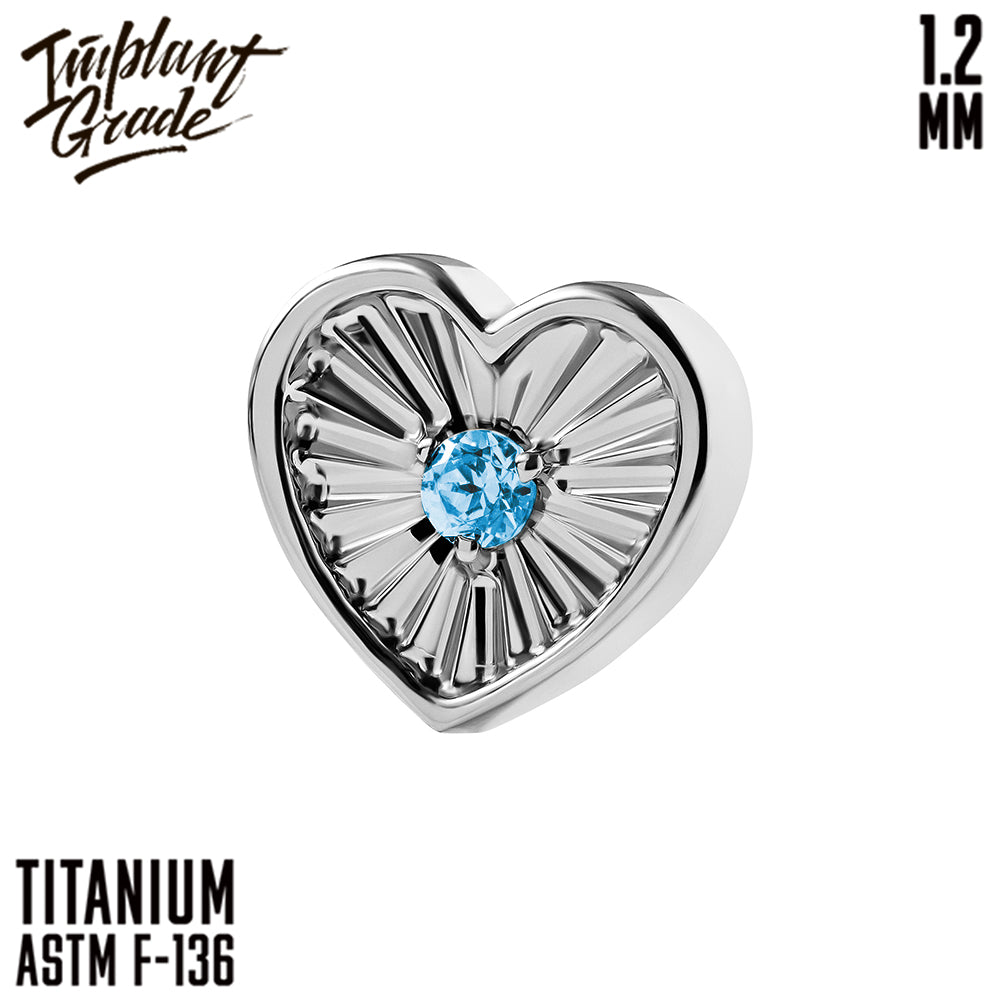 Heart Crystal top 1.2