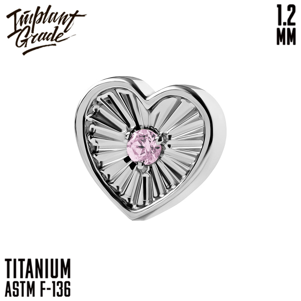 Heart Crystal top 1.2