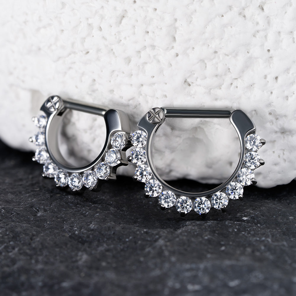 Glam Hinged Segment Ring 1.2 (16 G)
