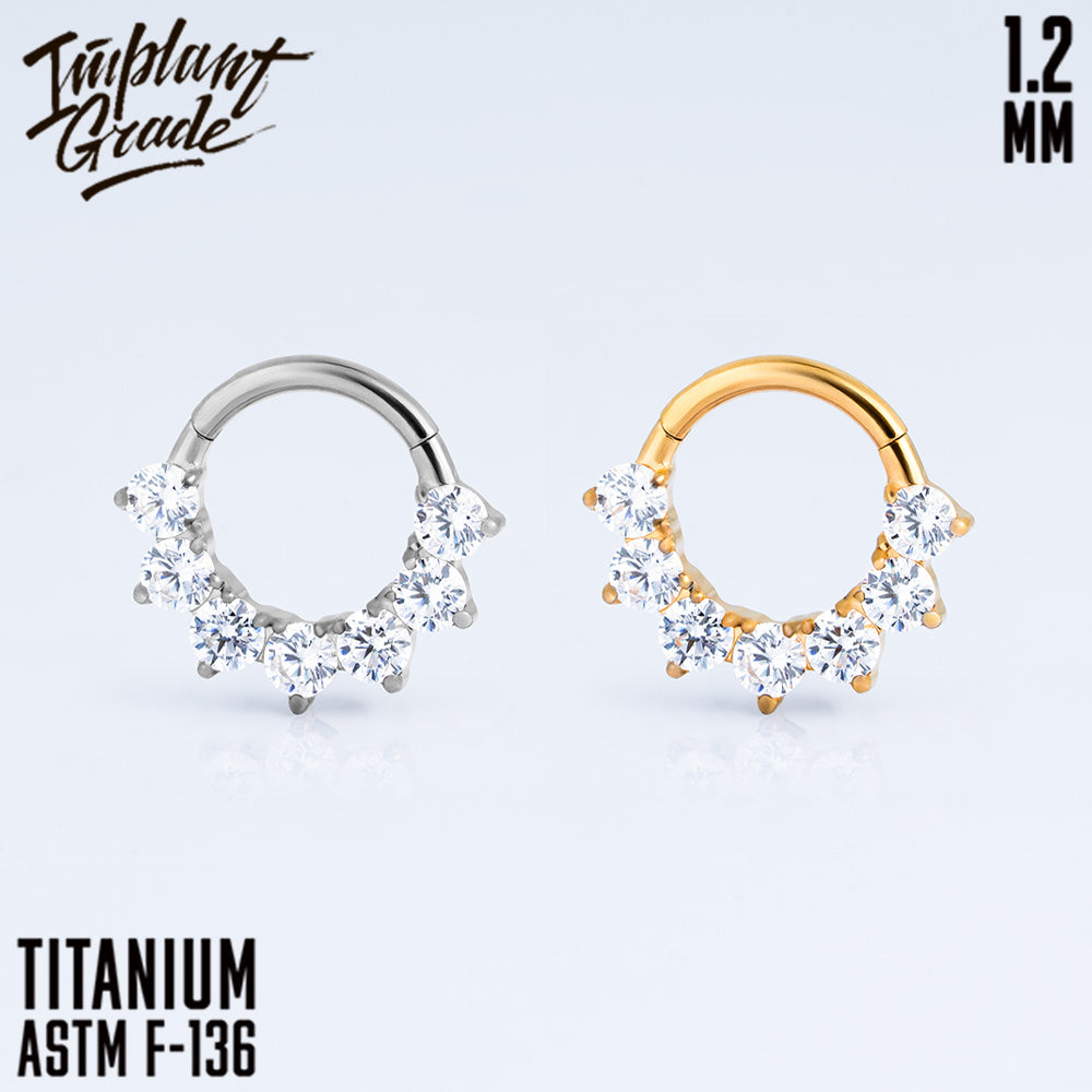 Moana Hinged Segment Ring 1.2 (16 G)