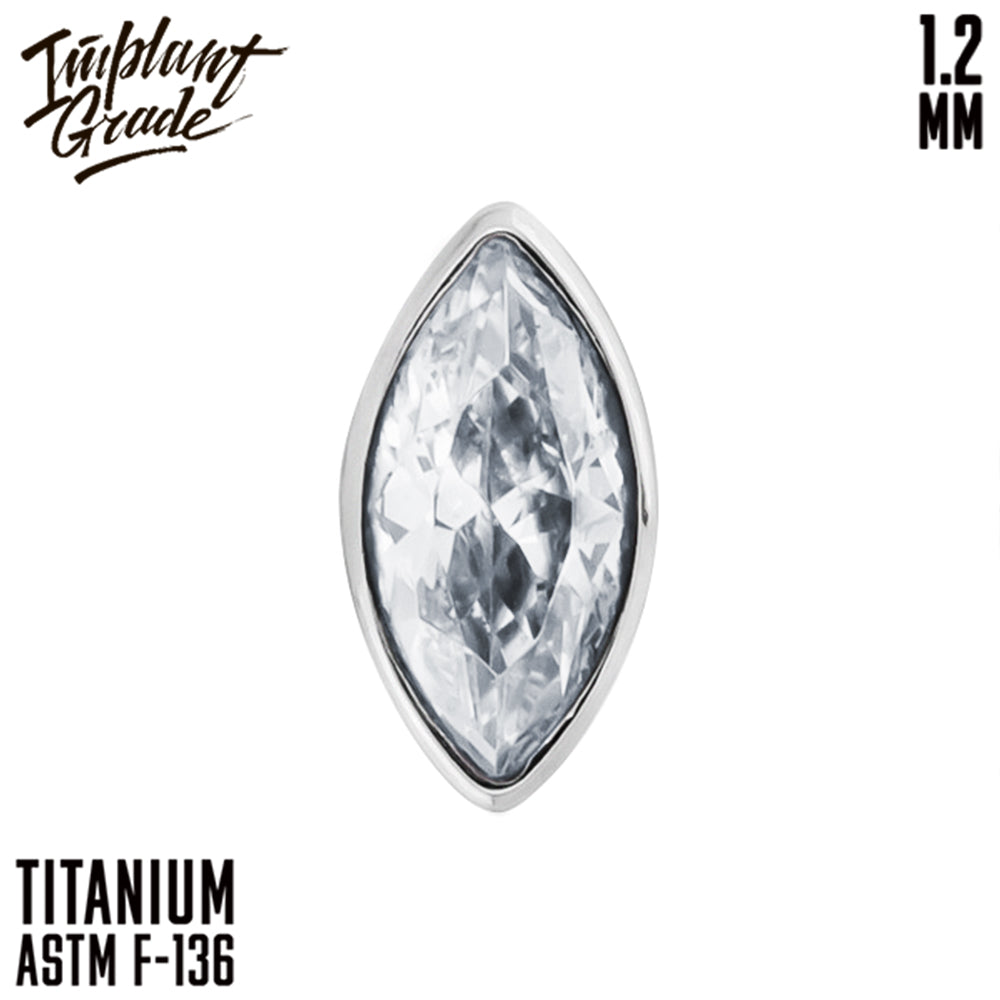 CZ crystal top 1.2 Implant Grade