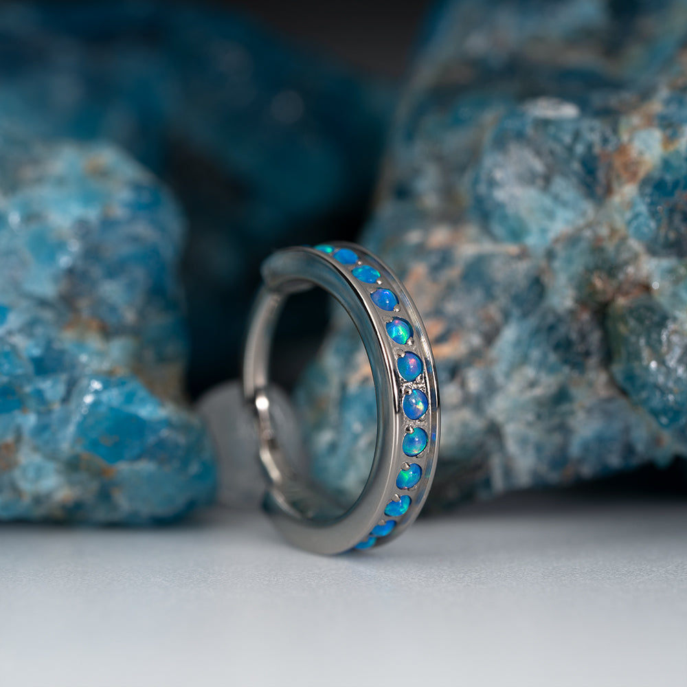 Luxe Opal 05 Hinged Segment Ring 1.2 (16 G)