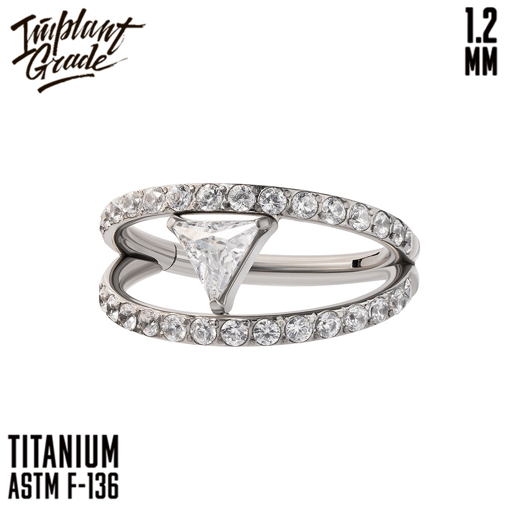 Trigon Hinged Segment Ring 1.2 (16 G)