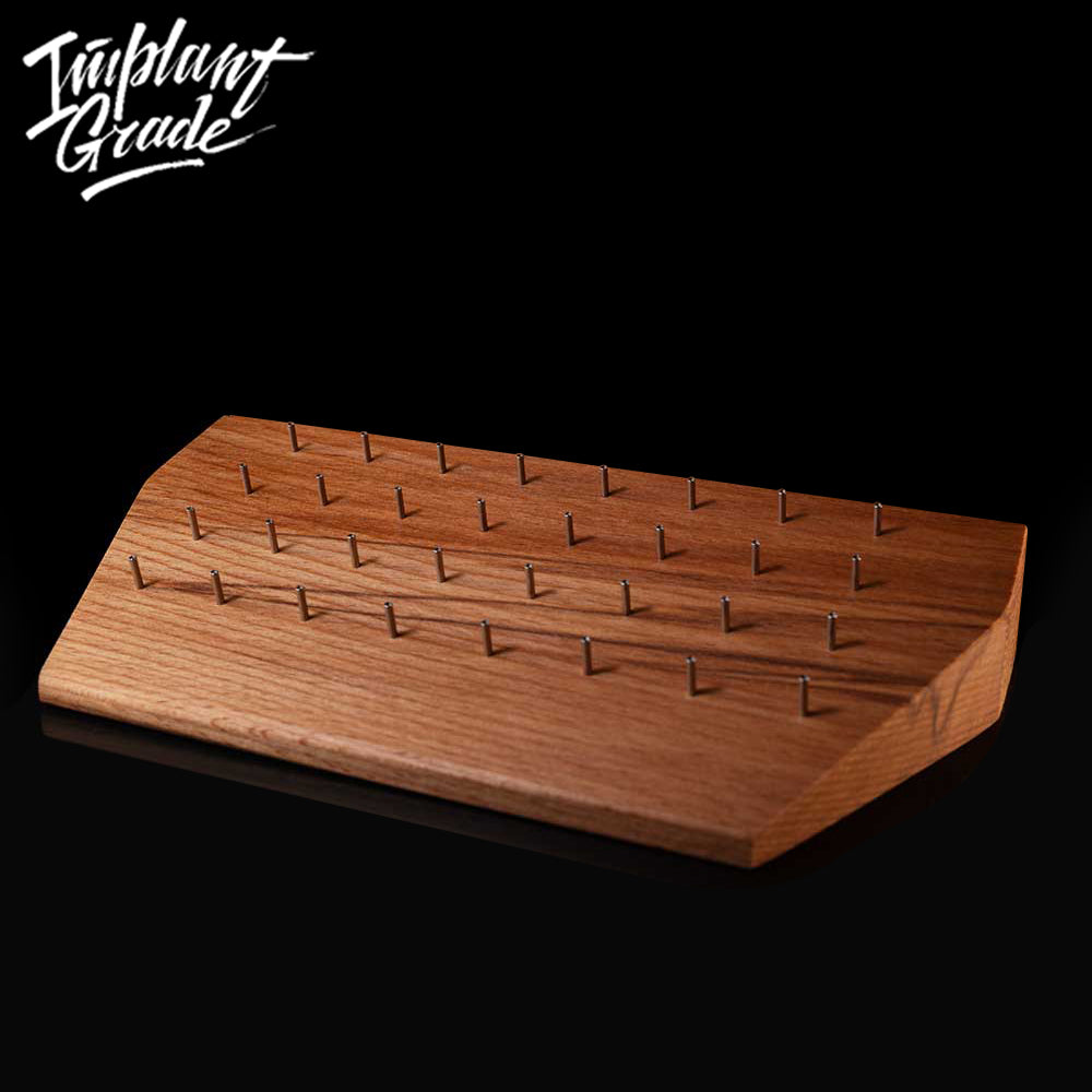 Wooden Display for 16 G items ( bottom part + posts )