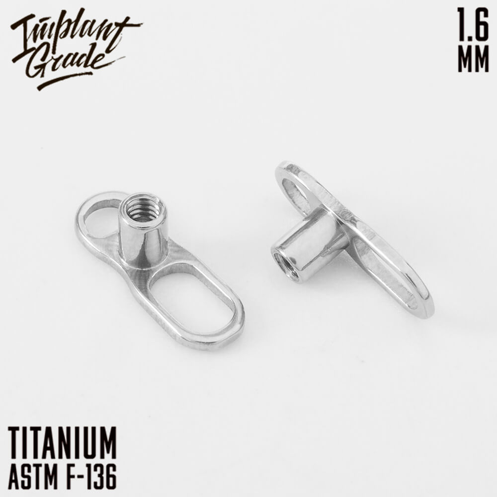 Microdermal anchor L 1.6 (14 G)