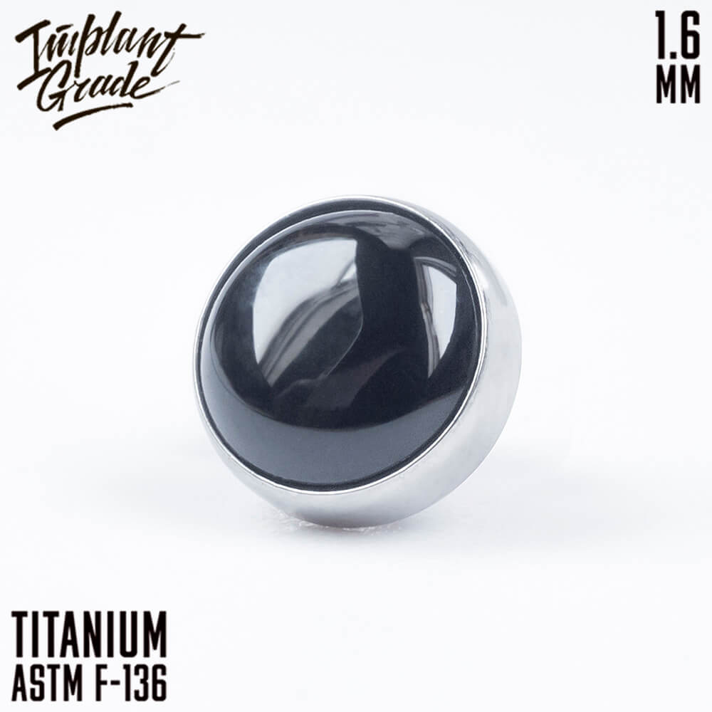 Black onyx stone top 1.6