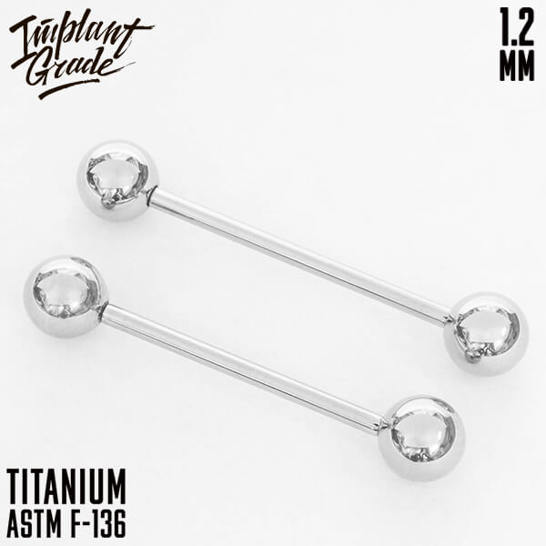 Bar 1.2 (16 G) balls 5 mm
