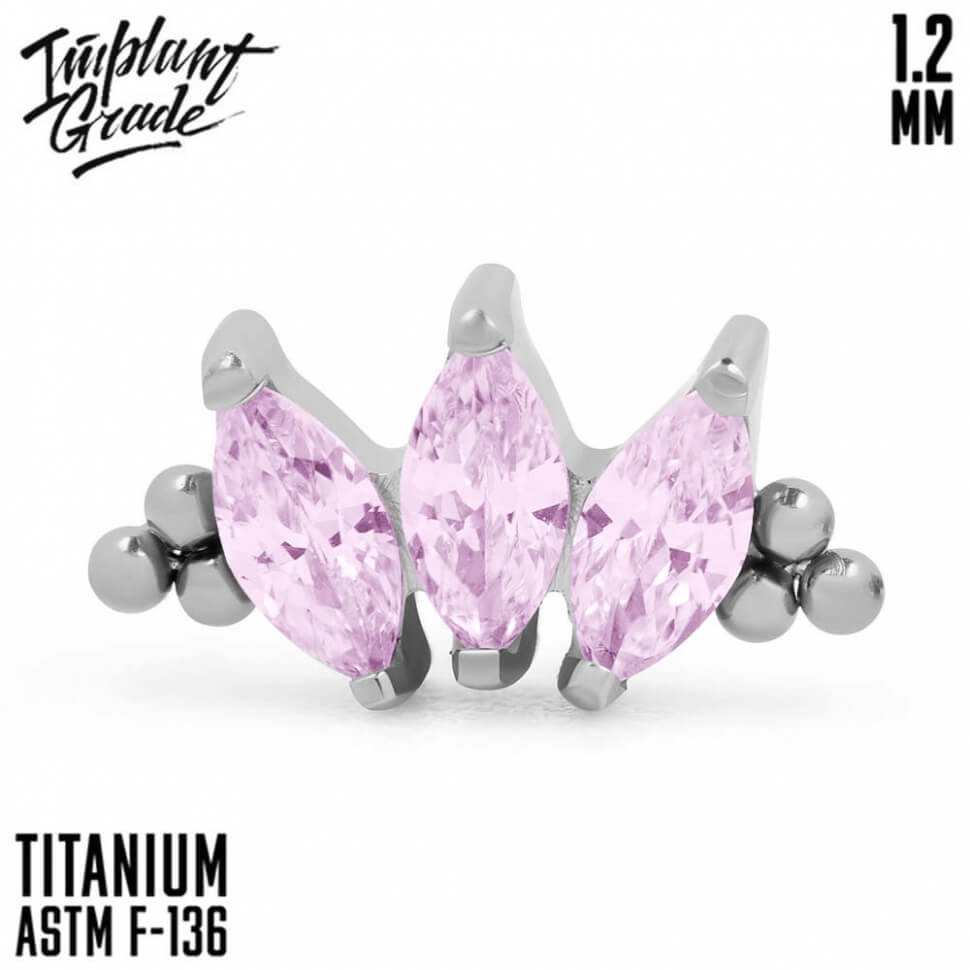 Marquise vol. 2 Bead Pink Cluster 1.2