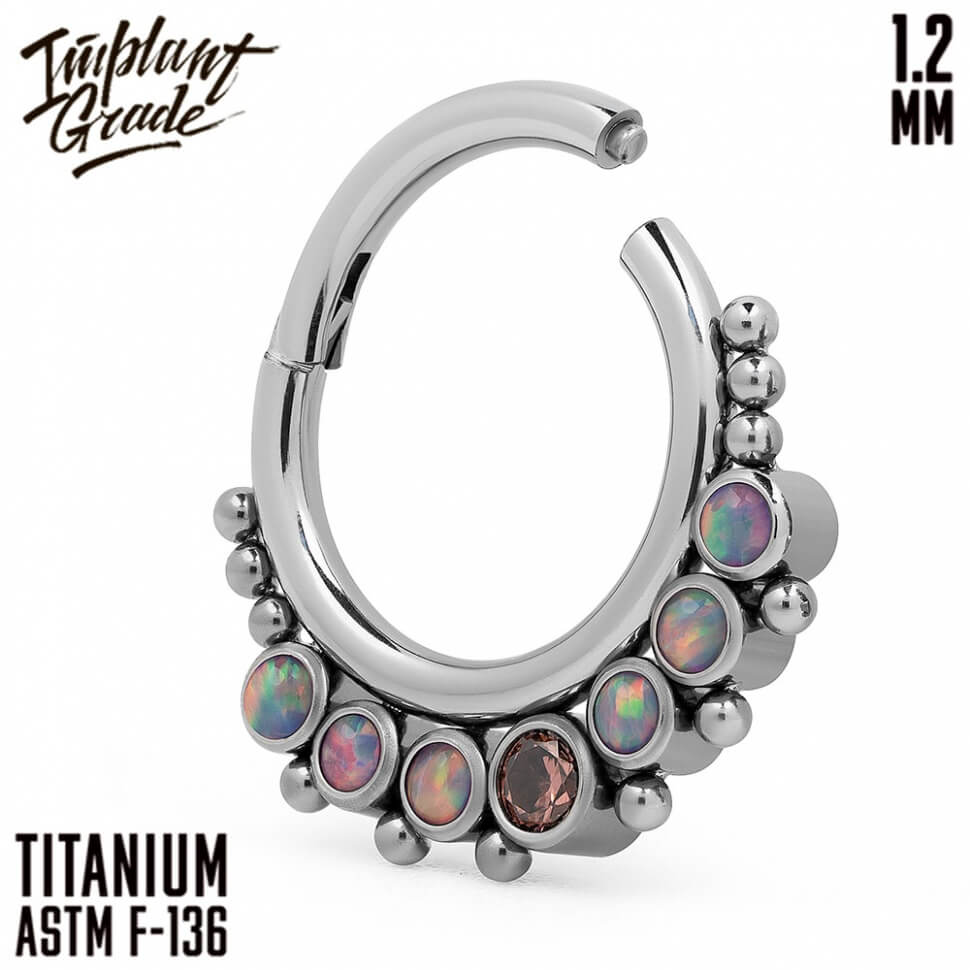 Gino Dream OP-38 Hinged Segment Ring 1.2 (16 G)