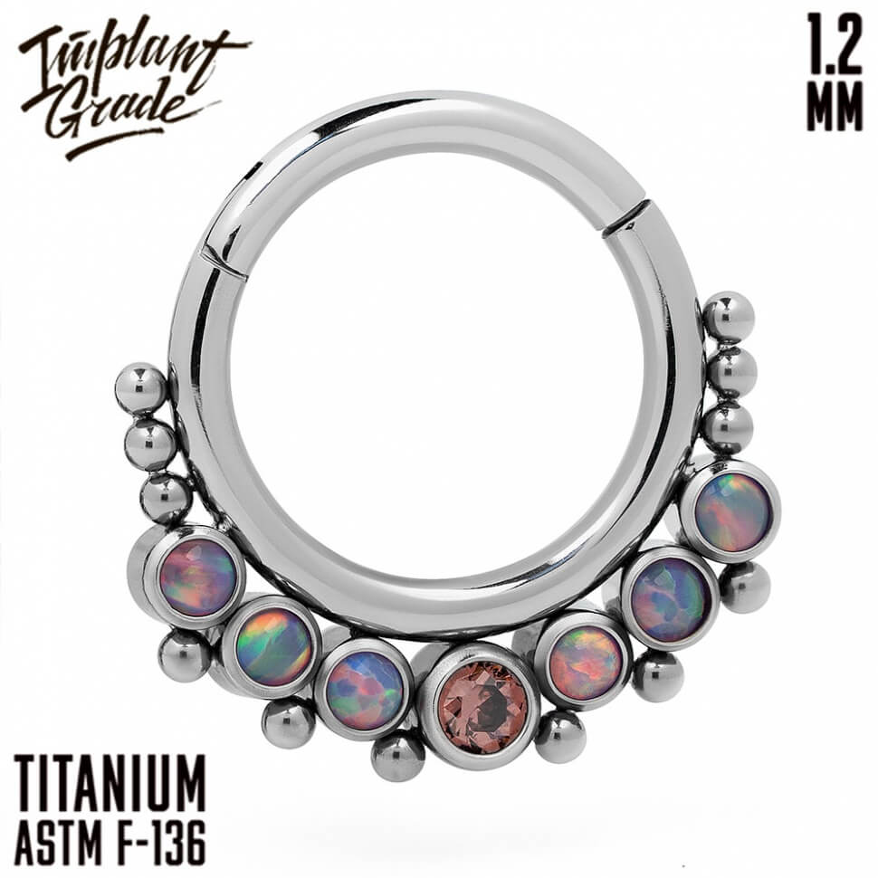Gino Dream OP-38 Hinged Segment Ring 1.2 (16 G)