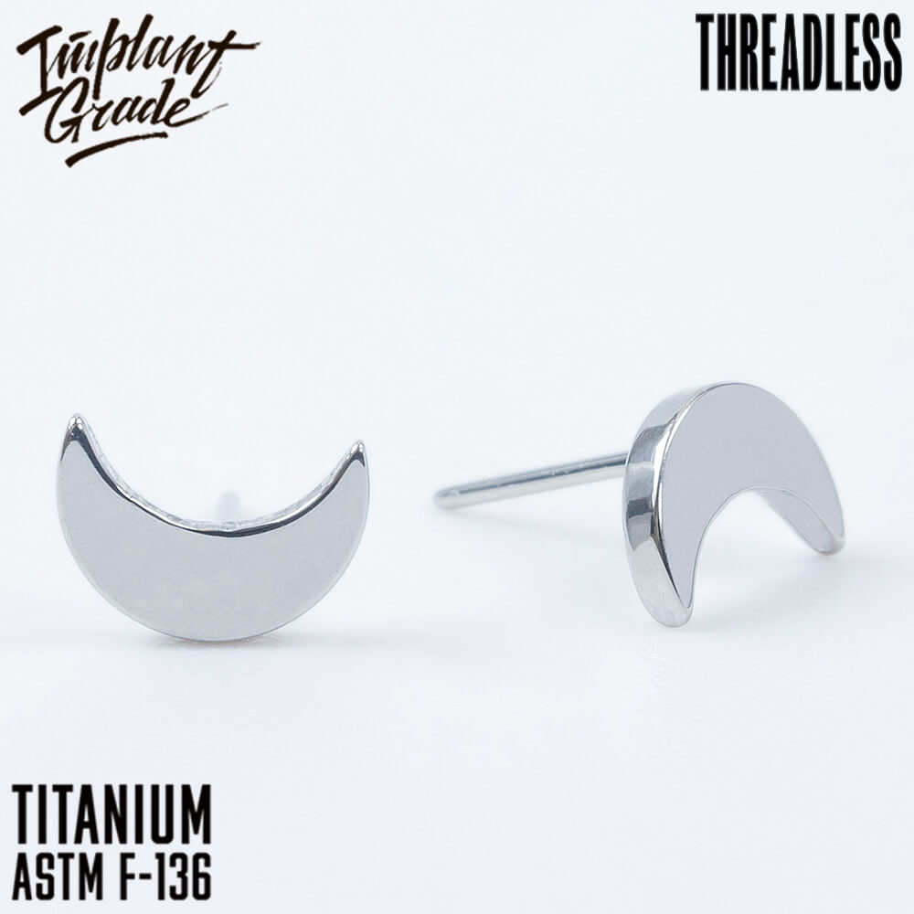 Threadless half moon top