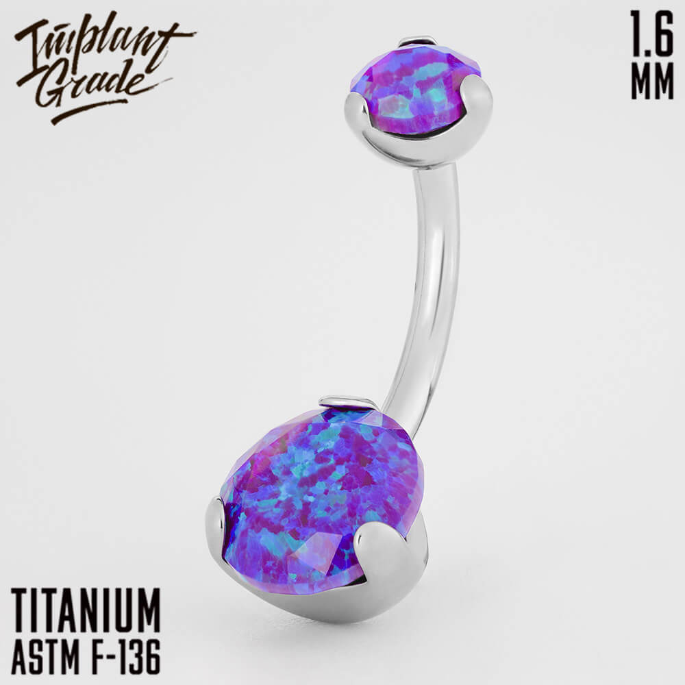 52 Diamond cut Banana Opal 1.6 (14 G)