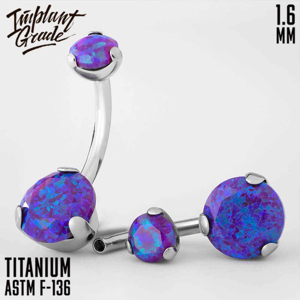 52 Diamond cut Banana Opal 1.6 (14 G)