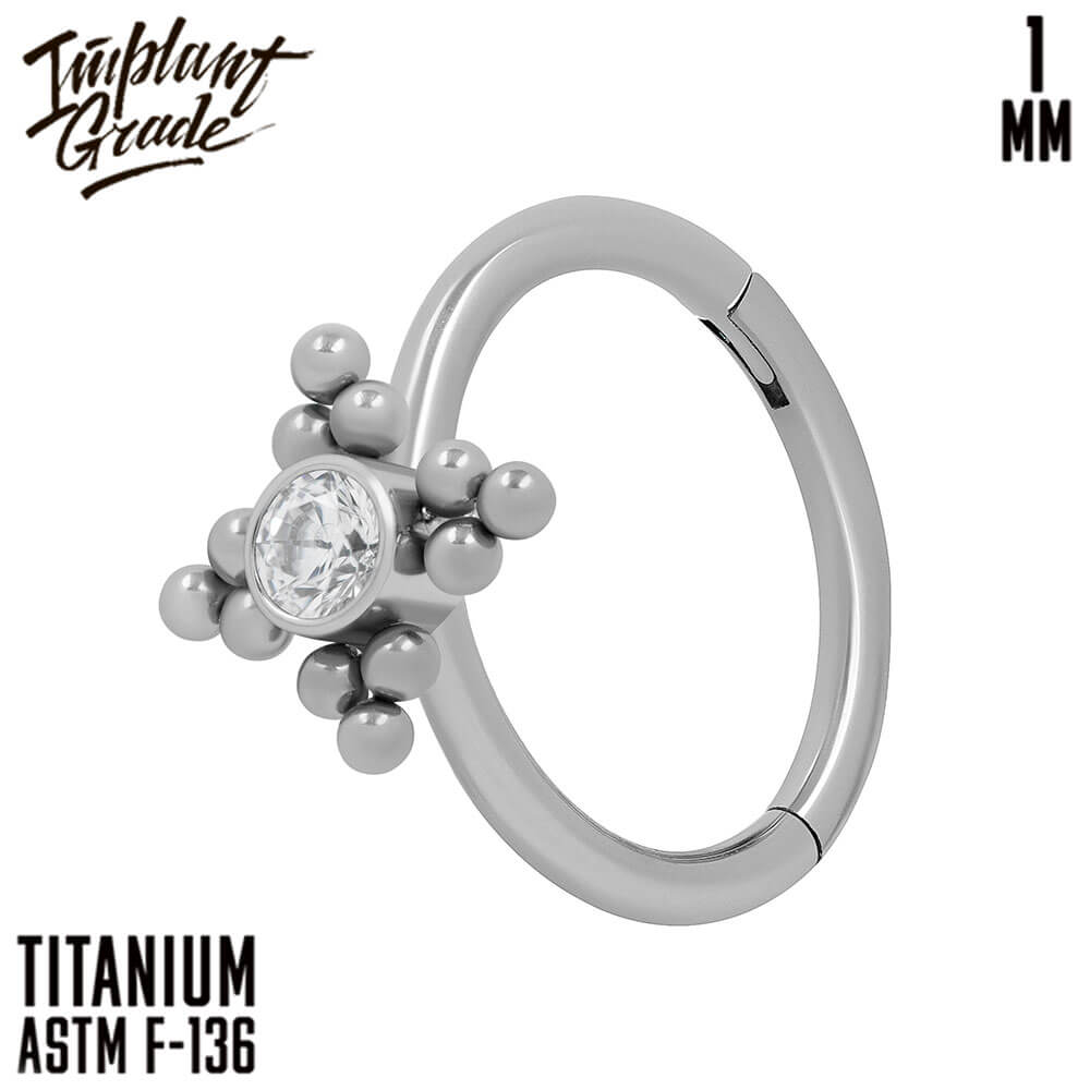 Four Fold Hinged Segment Ring 1 (18 G)