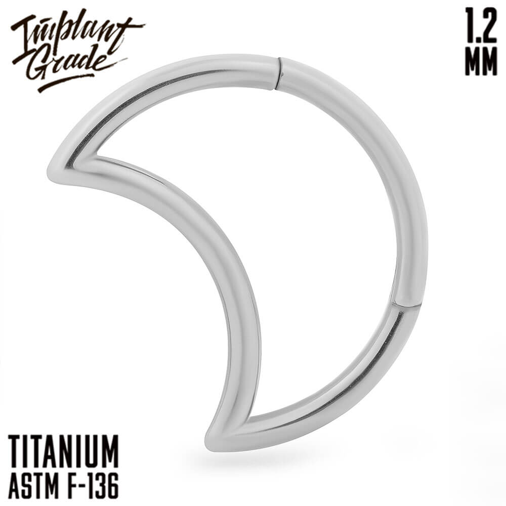 Moon Hinged Segment Ring 1.2 (16 G)