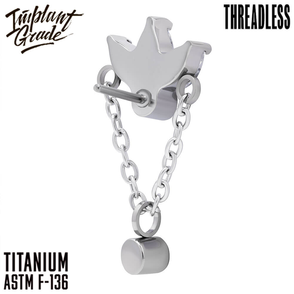 Threadless Petals Chain Cluster
