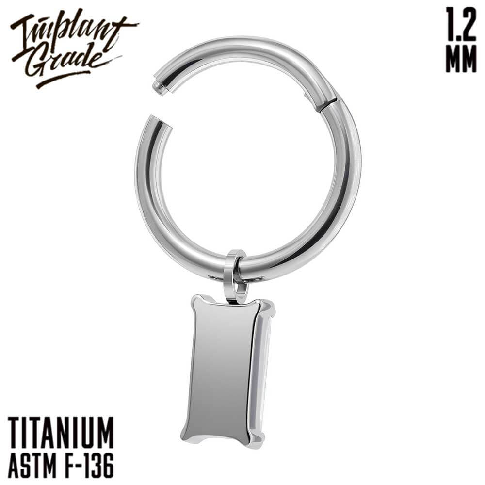 Square Hinged Segment Ring 1.2 (16 G)