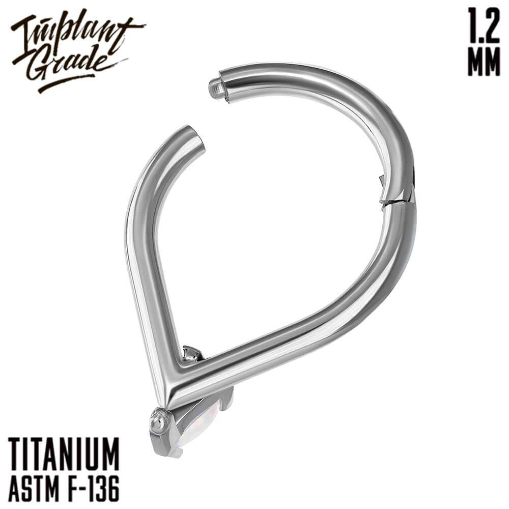 Raindrop OP-17 Hinged Segment Ring 1.2 (16 G)