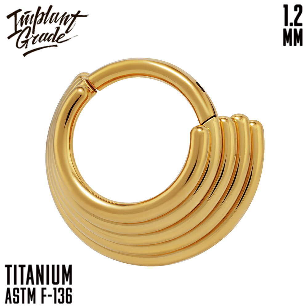Gold Five Ring Clicker 1.2 (16 G)