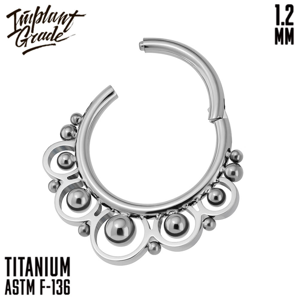 Blanka Hinged Segment Ring 1.2 (16 G)