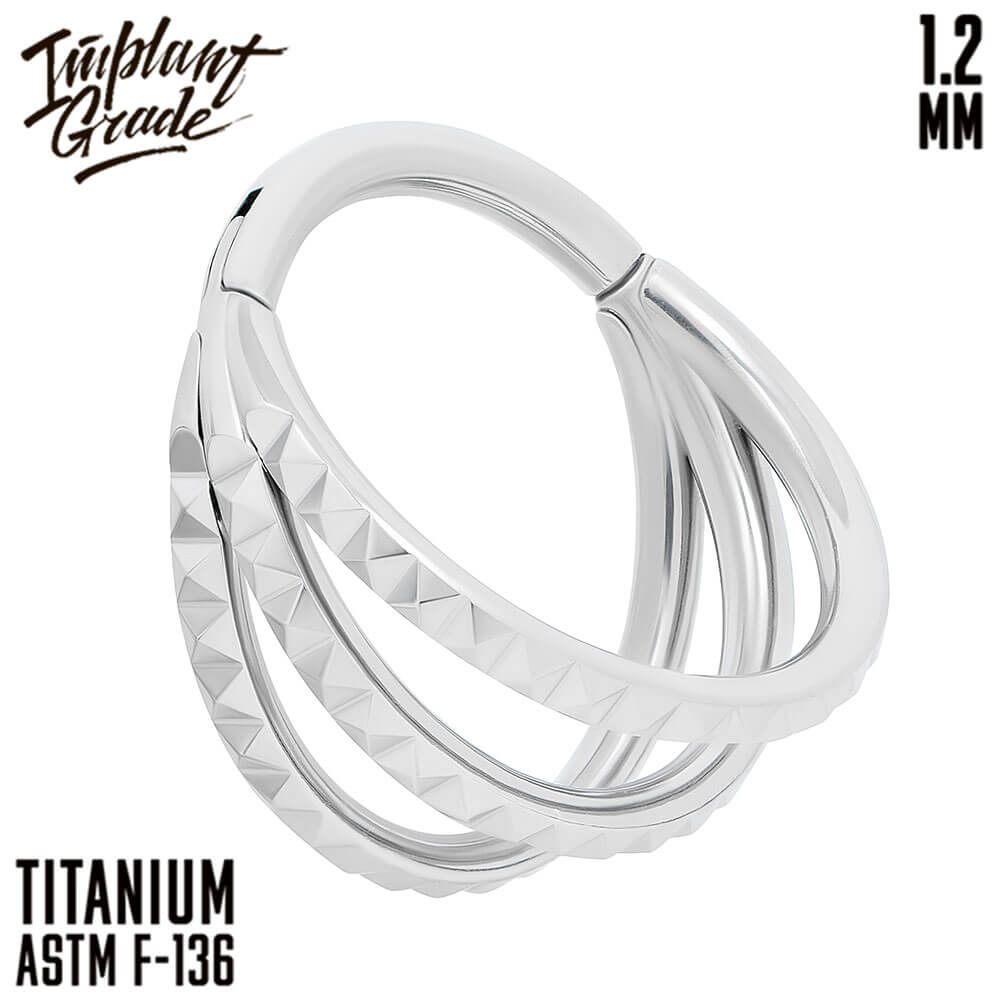 Geometry Trix Hinged Segment Ring 1.2 (16 G)