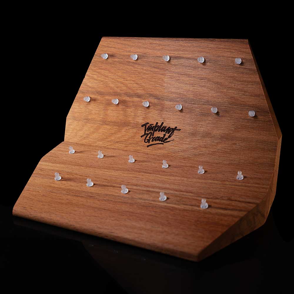 Double Wood Jewelry Display
