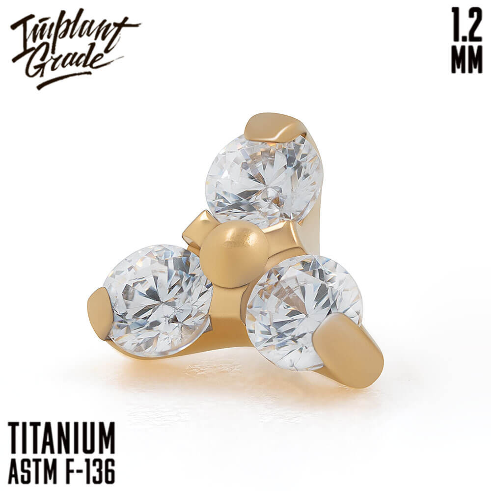 Gold Gem Trio Crystal top 1.2