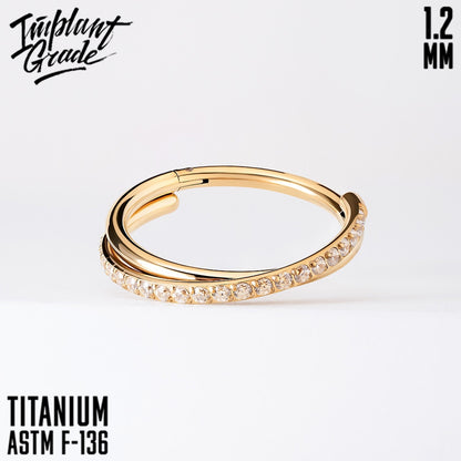 Chloe Hinged Segment Ring 1.2 (16 G)