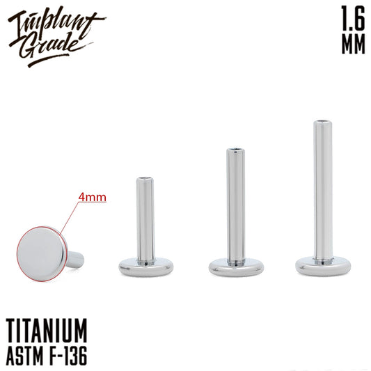 Labret post 1.6 (14 G)