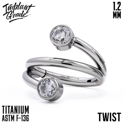 Twist Hinged Segment Ring 1.2 (16 G)