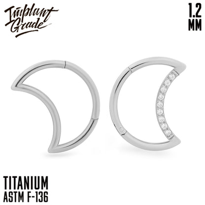 Moon Hinged Segment Ring 1.2 (16 G)