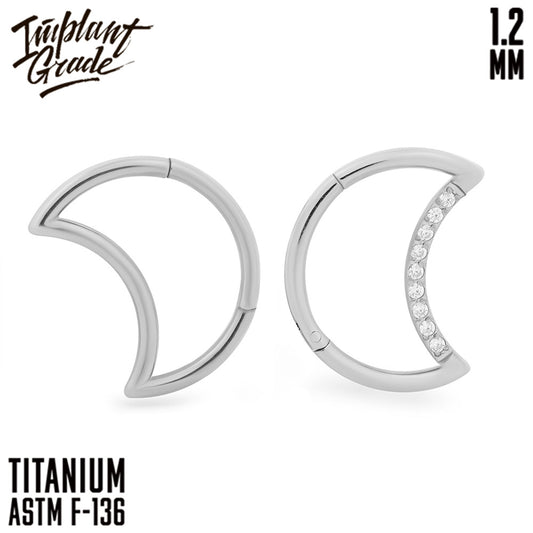 Moon Hinged Segment Ring 1.2 (16 G)