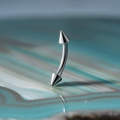 Cone Curved barbell 1.2 (16 G)