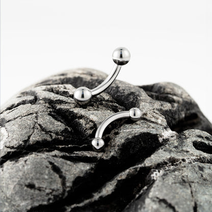 Curved barbell 1.6 (14 G)